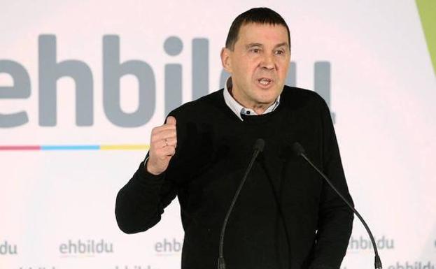 Arnaldo Otegi, coordinador de EH Bildu. 