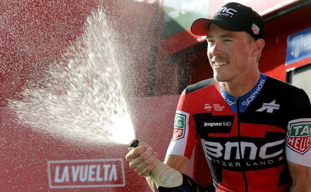 Rohan Dennis, ganador de la crono de este martes.