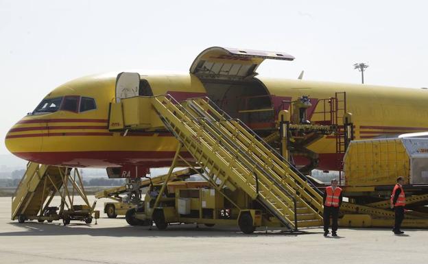 La carga transportada en agosto en Foronda ha caído un 10,9 % respecto al mismo periodo del año pasado.