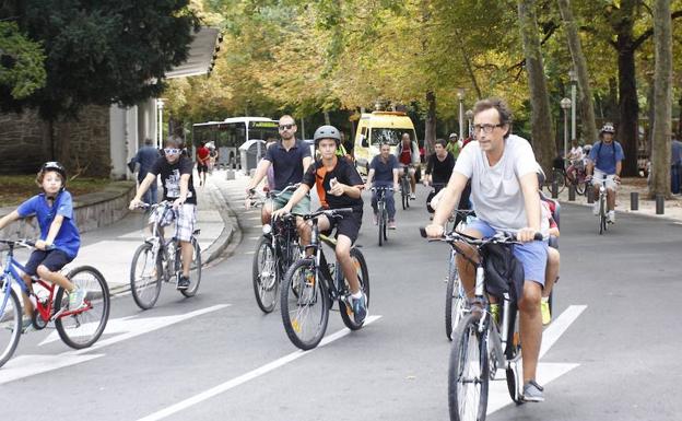 La bicicleta volverá a ser protagonista en la Semana de la Movilidad de Vitoria.