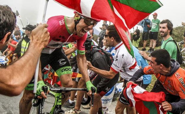 Las espectaculares estampas que ha dejado La Vuelta a su paso por Bizkaia