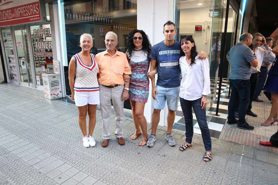 Begoña Galarza, José Rodríguez, Maite García, Iker Santamaría y Virginia Zangroniz.