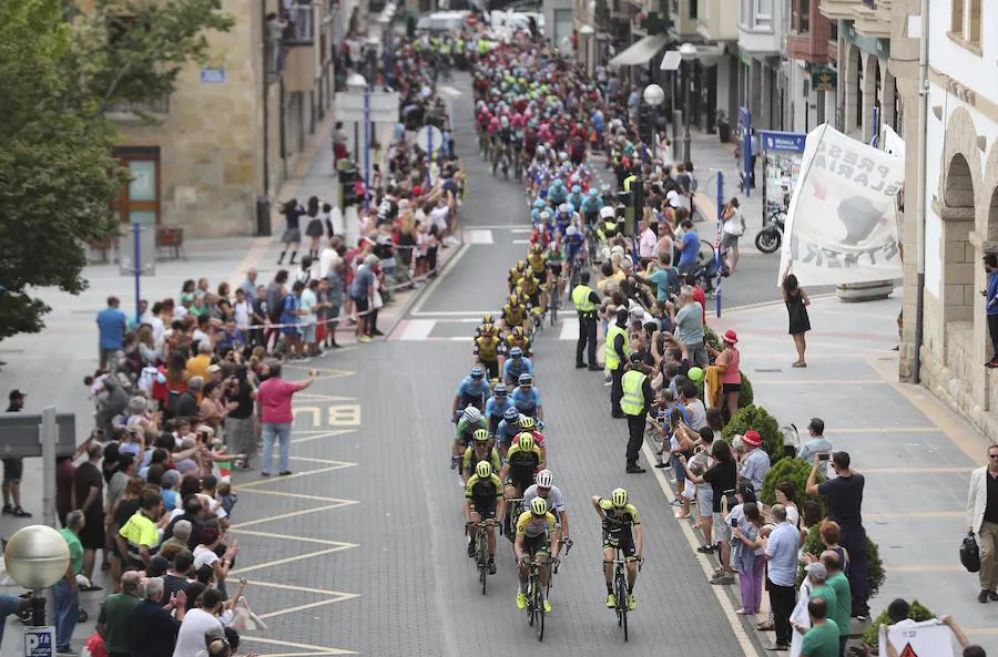 Fotos: Las mejores fotos de la etapa de la Vuelta entre Getxo y Oiz
