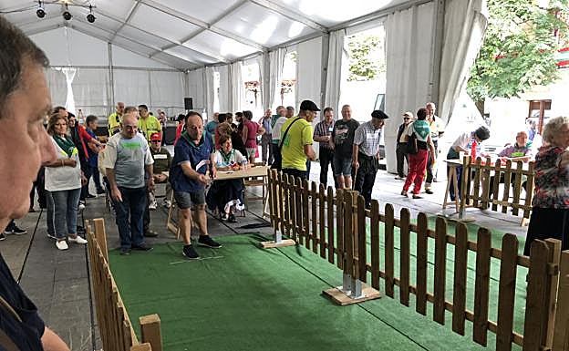 Los mayores disfrutaron de una mañana de actividad. :