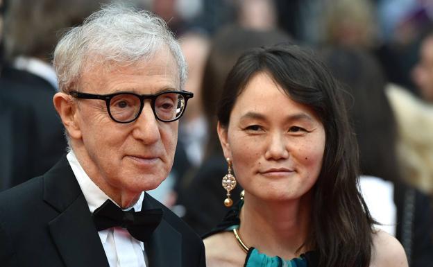 Woody Allen y su esposa, Soon-Yi Previn.