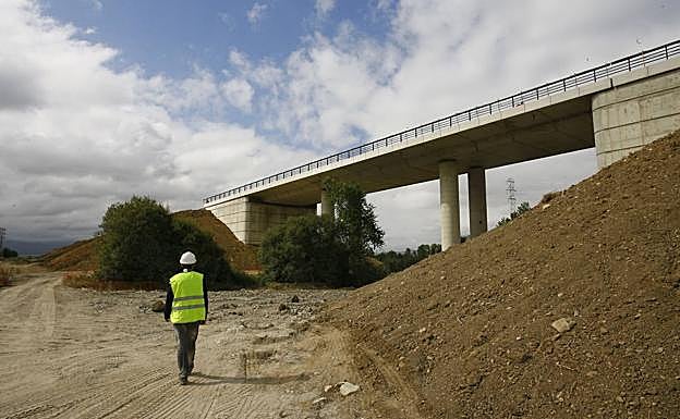Obras del Tren de Alta Velocidad.