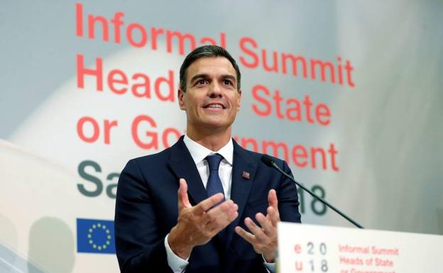 El presidente del Gobierno Pedro Sánchez.