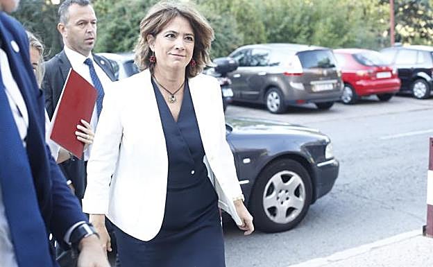 Dolores Delgado, ministra de Justicia.
