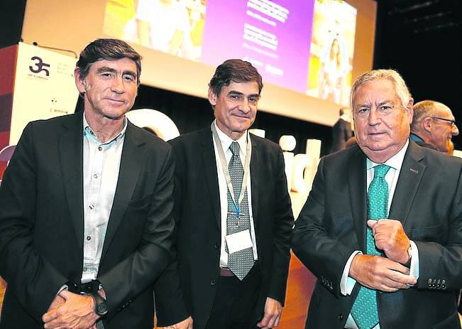 Andoni Arcelay, Ramón Barceló y Fernando Astorqui.