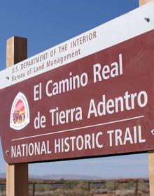 Imagen secundaria 2 - 1. Ruta. / 2. Mapa de Arizona y Nuevo México. / 3. El Camino Real de Tierra Adentro.