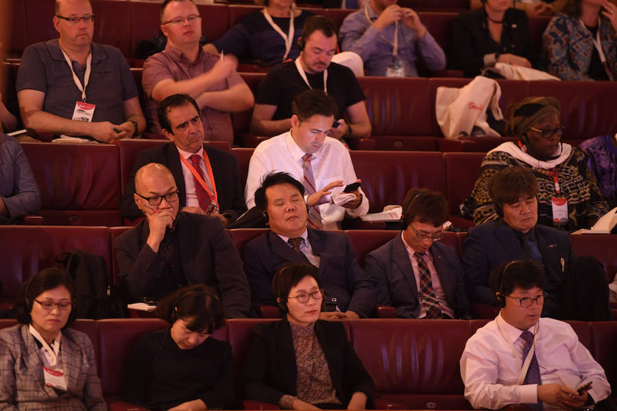 Asistentes al congreso, cuya última edición se celebró en Montreal.