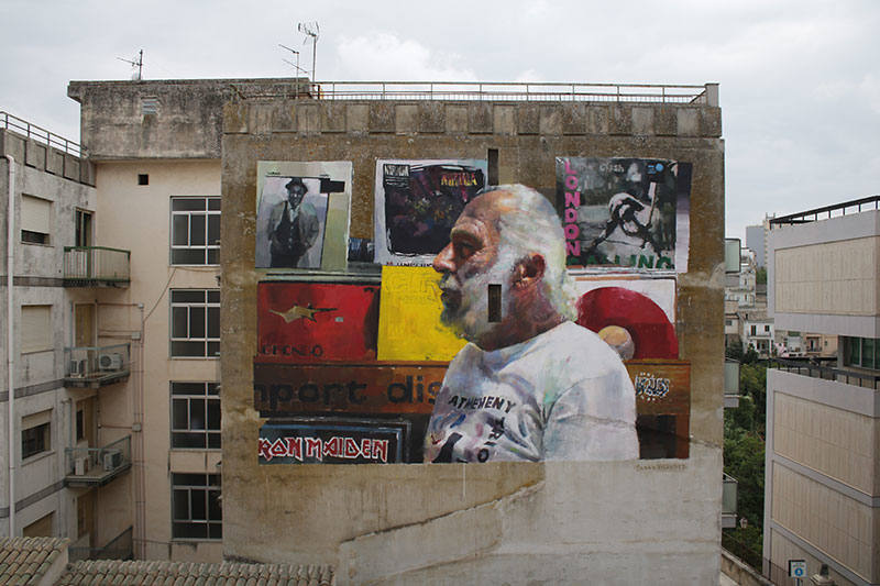 'Il Suonatore Gino'. Ragusa (Italia).