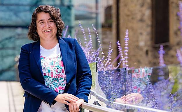 Estíbaliz Canto, concejala de cultura en el Ayuntamiento de Vitoria.