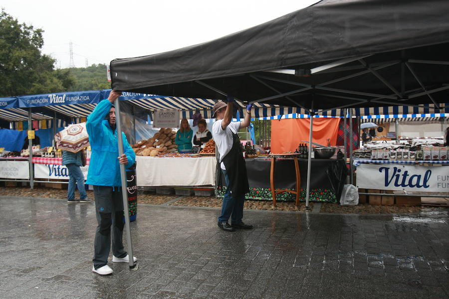 Fotos: Cientos de visitantes rinden culto a la sabrosa pinta alavesa en Pobes