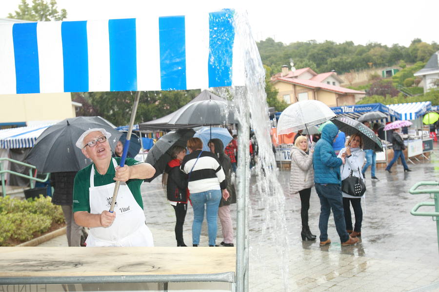 Fotos: Cientos de visitantes rinden culto a la sabrosa pinta alavesa en Pobes