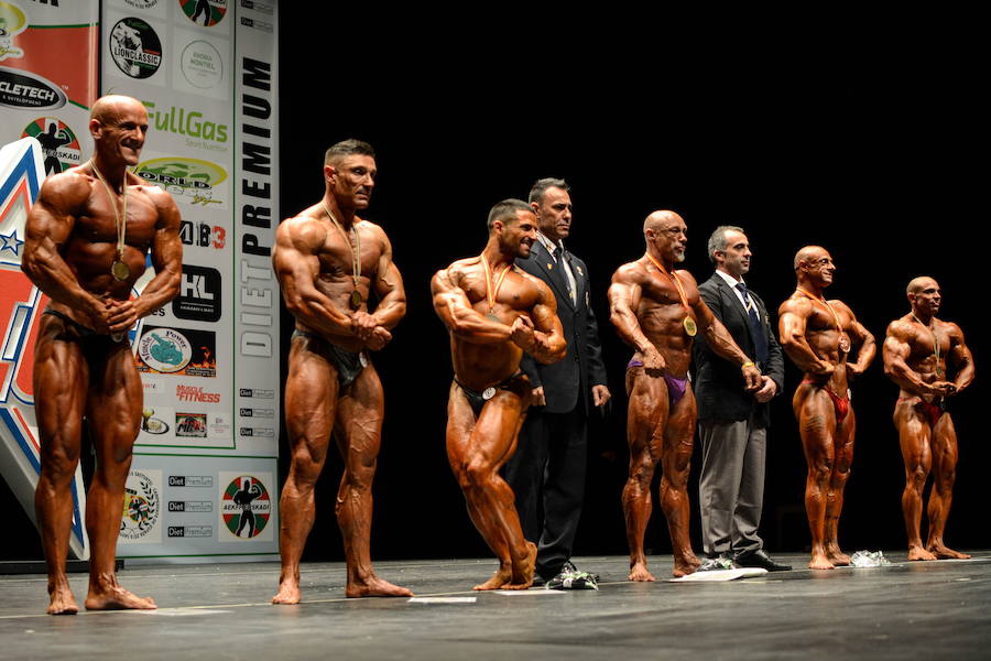 En la imagen, una de las pruebas del Campeonato Nacional de Culturismo.