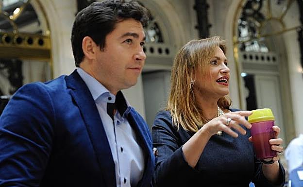 El tenor rumano Teodor Illincai y Ainhoa Arteta.