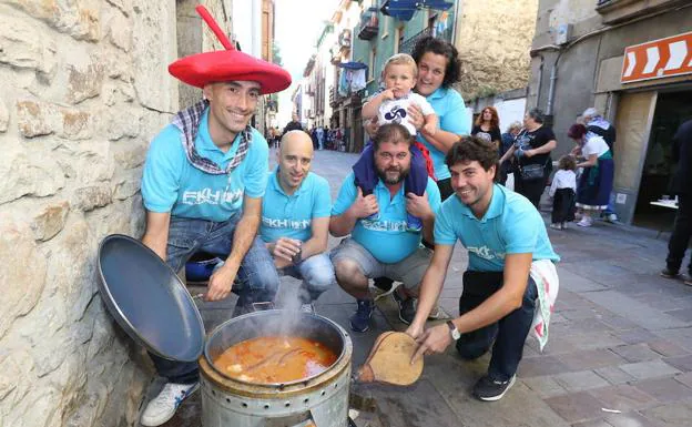 Concurso de putxeras de Balmaseda del año pasado.