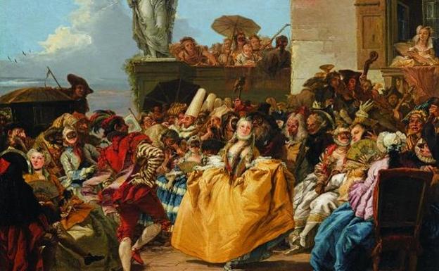 'Scène de carnaval ou Le Menuet', de Tiepolo