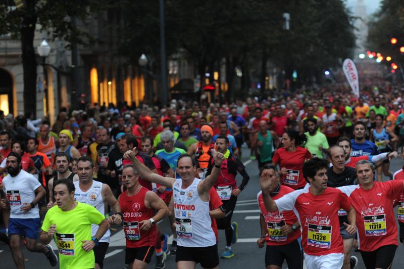 12.500 atletas han salido a correr por las calles de la villa para celebrarlo