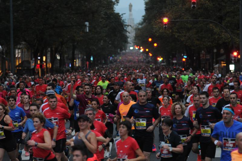 12.500 atletas han salido a correr por las calles de la villa para celebrarlo