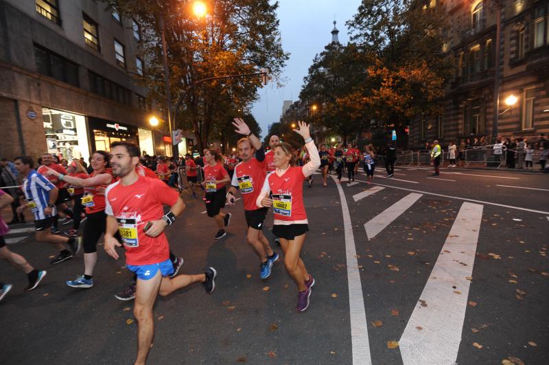 12.500 atletas han salido a correr por las calles de la villa para celebrarlo