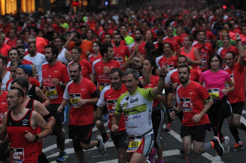 12.500 atletas han salido a correr por las calles de la villa para celebrarlo