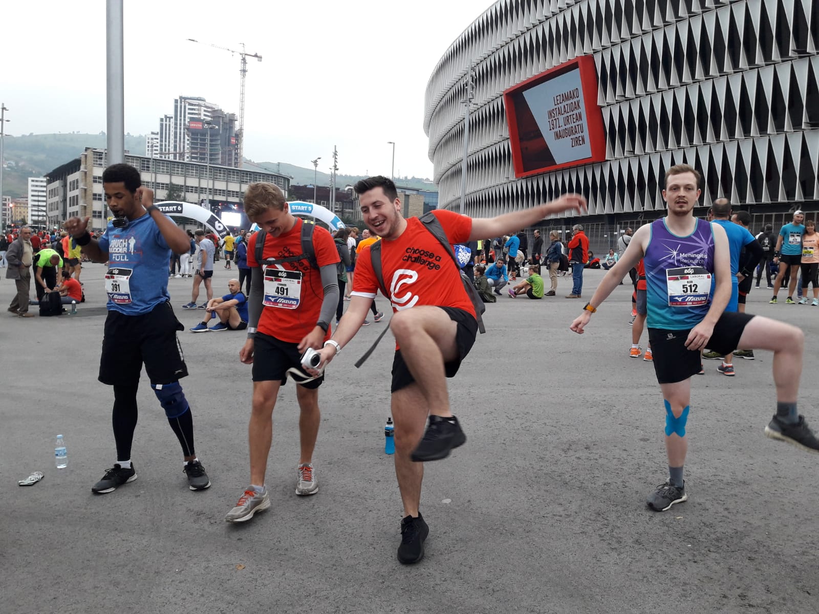 12.500 atletas han salido a correr por las calles de la villa para celebrarlo