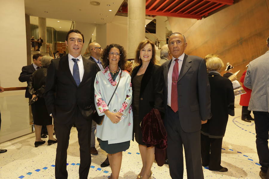 Carlos Omeñaca, Beatriz Marcos, Mercedes Prado e Íñigo Camiña.