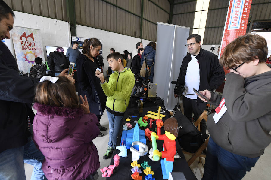 La cultura 'maker' tiene su espacio en Bilbao en la sexta edición del Festival de Tecnologías Creativas 'Maker Faire Bilbao', que se celebra del 26 al 28 de octubre y cuenta con más de 100 actividades programadas