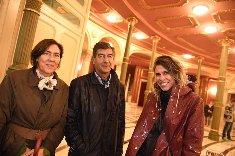 Itziar Aranguren, Gorka Orbegozo e Ibone Iza. 