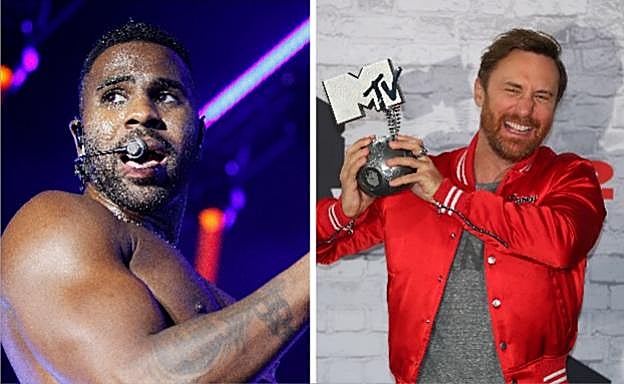Jason Derulo y David Guetta.
