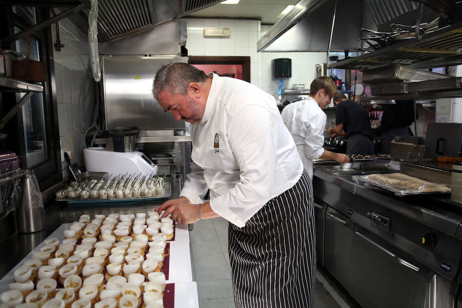 Fotos: Comida en el Restaurante Boroa para los invitados de la MTV