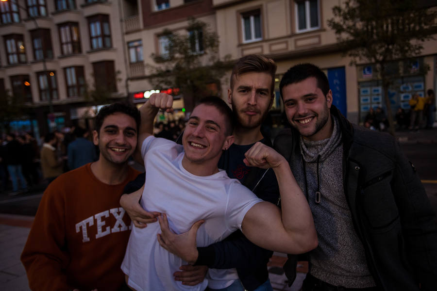 Carlos Le Sausse es seguidor de Berri Txarrak y Crystal Fighters, pero Gorka Mendizabal, Jorge Pérez y José Ortiz iban «a echar la tarde».