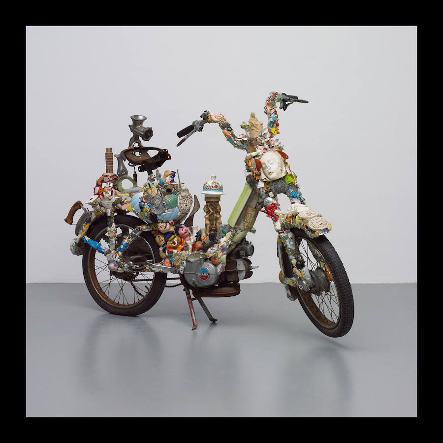 Motorino. Pablo Milicua, 1994. Exposición: Después del 68. Arte y prácticas artísticas en el País Vasco 1968-2018, Museo de Bellas Artes de Bilbao