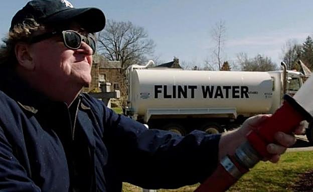 Michael Moore, durante 'Fahrenheit 11/9'. 
