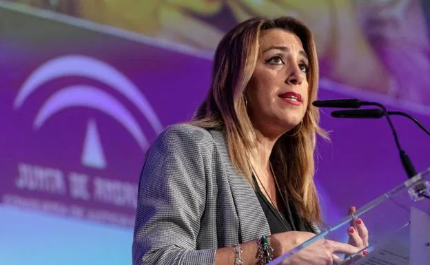 Susana Díaz acusa al PP de someterla a un «juicio político» en el Senado