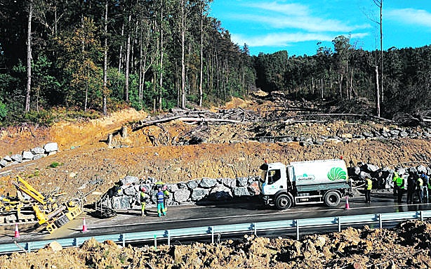 Tras nueve meses de obras, la carretera recuperará la normalidad la próxima semana.