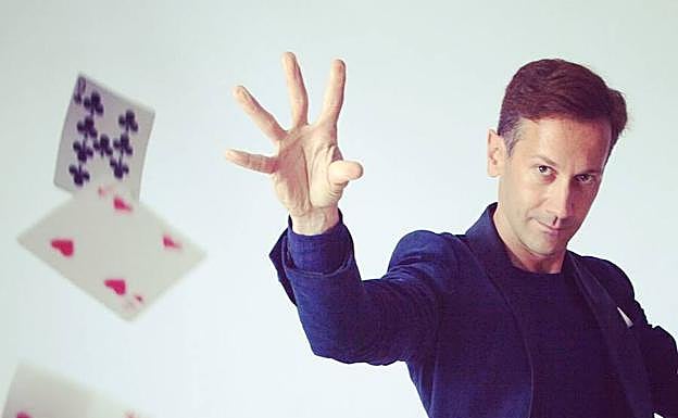 El mago pontevedrés Pedro Volta.