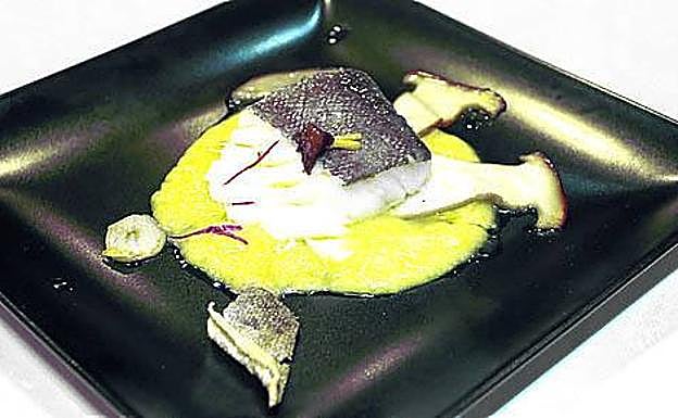 El bacalao confitado de Burduntzi. 
