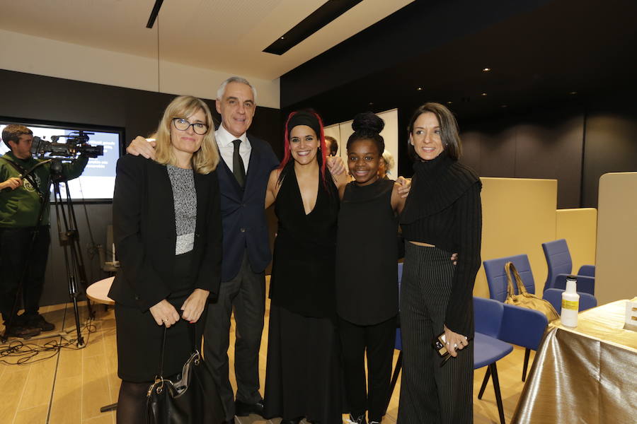 Maika Rodríguez, Javier Montoya, Rakel Rodríguez, Madeleine Perfecta y Esti Bartolomé. 