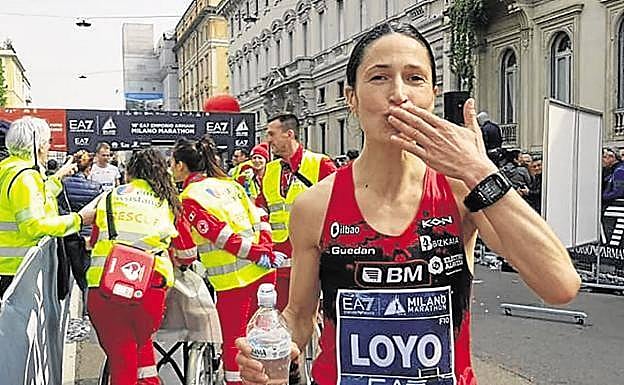 Elena Loyo logró un brillante sexto puesto en el pasado maratón de Milán