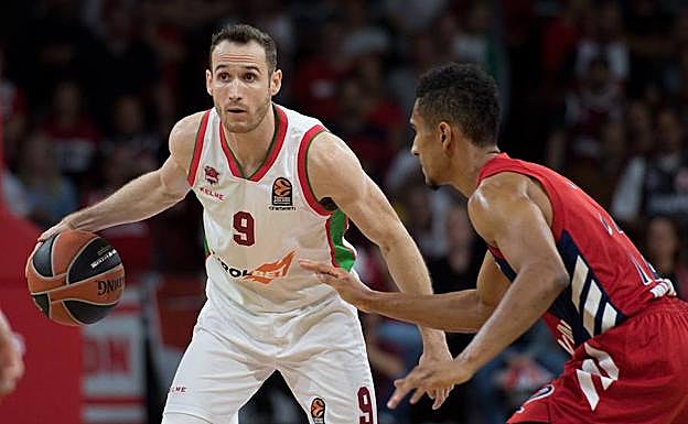 Huertas, en la última cita europea.