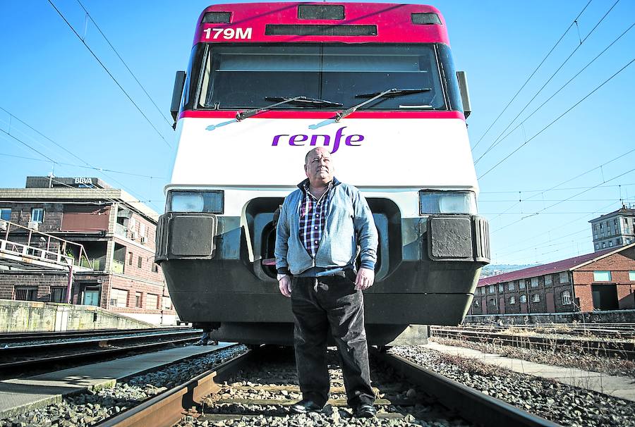 José Ignacio Torres se llevó el susto de su vida con un hombre ebrio que caminaba por las vías del metro a la salida de un túnel en Las Arenas. 