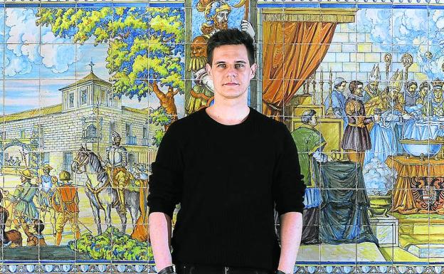 El presentador y escritor Christian Gálvez estudia a Leonardo desde hace nueve años.