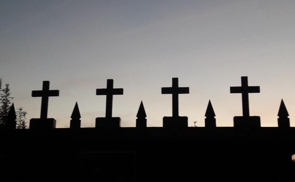 Imagen de un cementerio.