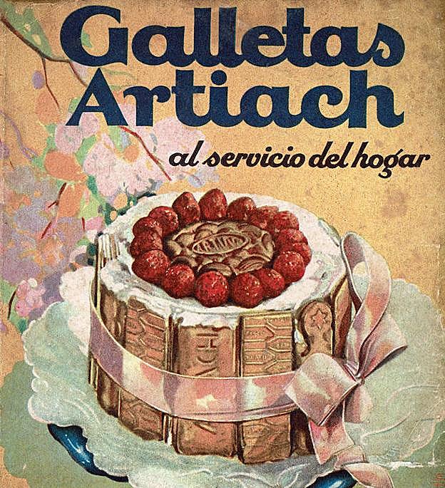 Uno de los libros de recetas publicados por la firma galletera.