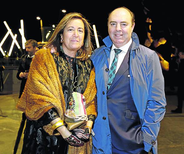 Esther Gutiérrez Orrantia y Frank Girot. 