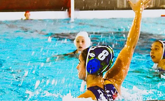 Un momento del partido.