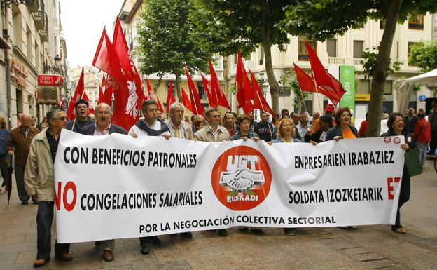 La negociación colectiva vasca presenta el mejor balance en los últimos tres años